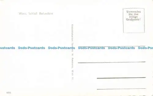 R618825 Wien Schloss Belvedere Vertrieb H Assmann
