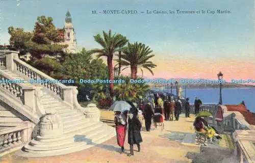 R623265 10 Monte Carlo Le Casino les Terrasses et le Cap Martin Rostan and Renea