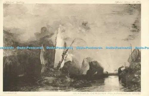 R616355 Turner Ulysses Deriding Polyphemus 508 National Gallery Official Series