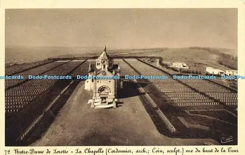 R623277 72 Notre Dame de Lorette La Chapelle Cordonnier Bogen Münzskulptur Vue du