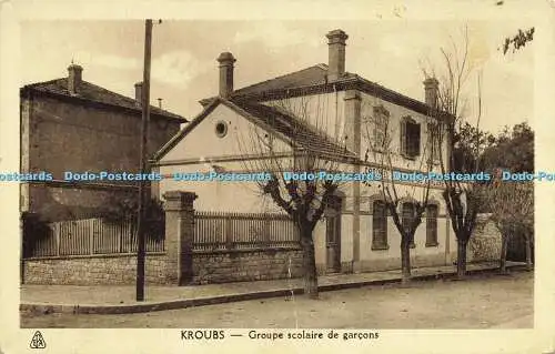 R623281 EPA Kroubs Groupe scolaire de garcons Foto Albert