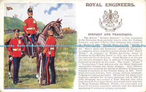 R620886 Royal Engineers Geschichte und Traditionen Ernest Ibbetson Gale und Polden 1