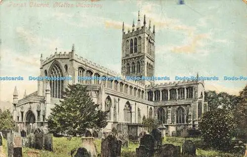 R620890 Parish Church Melton Mowbray Valentines Serie 1913