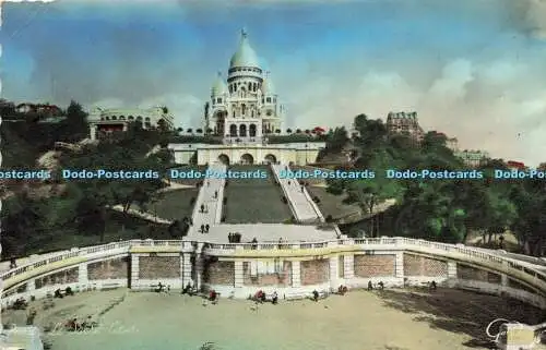 R618869 Paris Le Sacre Coeur Herz-Jesu-Basilikum Foto auswählen Gany 1951