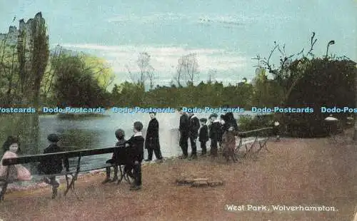 R620902 West Park Wolverhampton Fine Art Postkarten Shureys Publikationen 1909