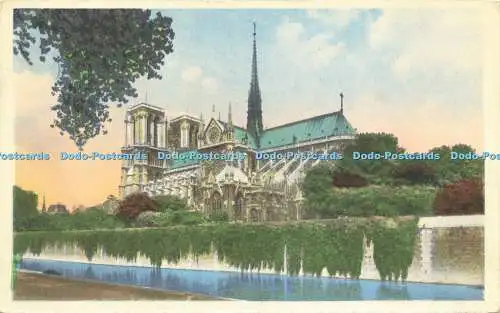 R618878 1109 Paris Notre Dame LAbside Edition Speciale de la Tour Eiffel 1955