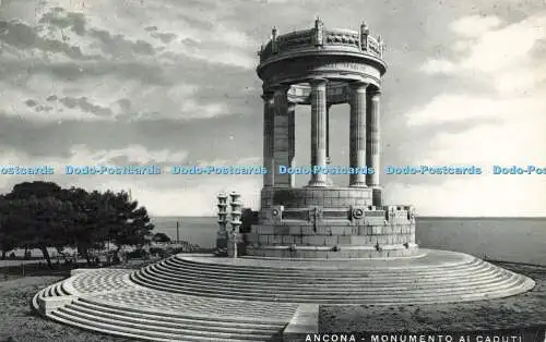 R618882 Ancona Monumento Al Caduti Brillante Cesare Capello Ancona