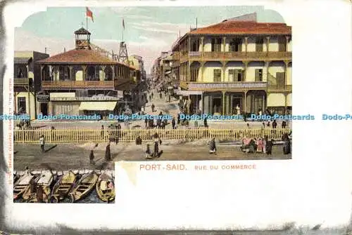 R616403 Port Said Rue du Commerce Carlo Mieli Alexandrie Egypte No 24