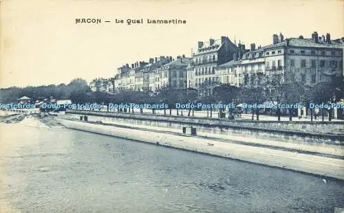 R618893 Macon Le Quai Lamartine Ernest Protat