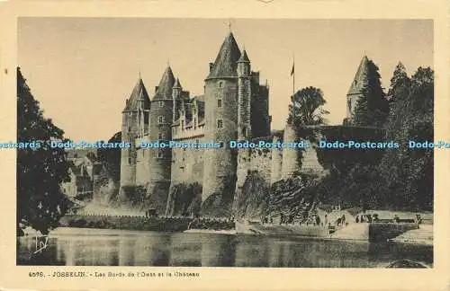 R618894 4576 Josselin Les Bords de lOust et le Chateau Laurent Nel Rennes