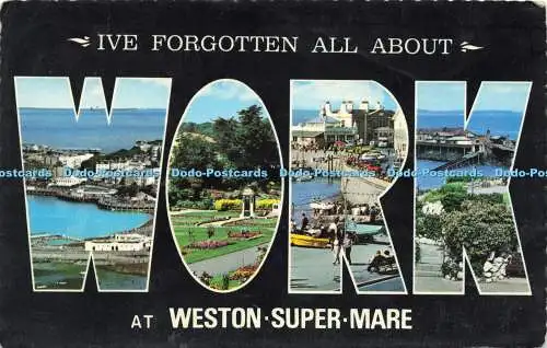 R616408 Ich habe die Arbeit bei Weston Super Mare Bamforth Multi View vergessen