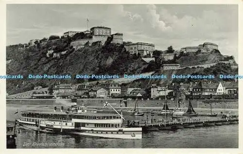 R618907 Der Ehrenbreitstein Hoursch und Bechstedt