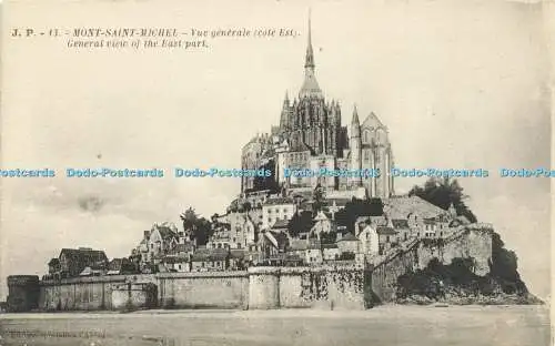 R620940 J P 13 Mont Saint Michel Vue generale cote Est Gesamtansicht Ostteil