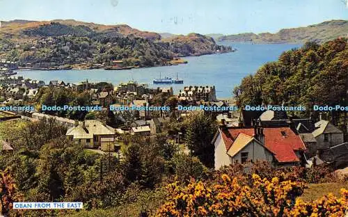 R616435 Oban from East A D Henderson Junior Print 1964