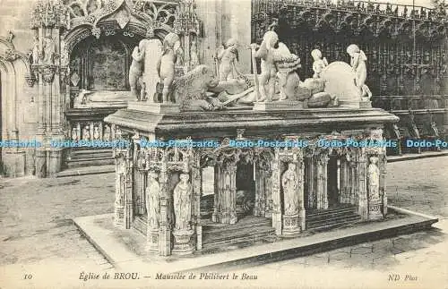 R620952 10 Eglise de Brou Mausolee de Philibert le Beau ND Phot