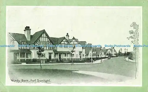 R620959 Windy Bank Port Sunlight Bildpostkarten von Port Sunlight Lever Bro