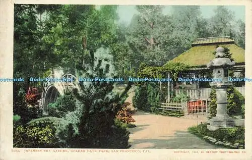 R620961 8122 Japanese Tea Garden Golden Gate Park San Francisco Cal 1904 Detroit