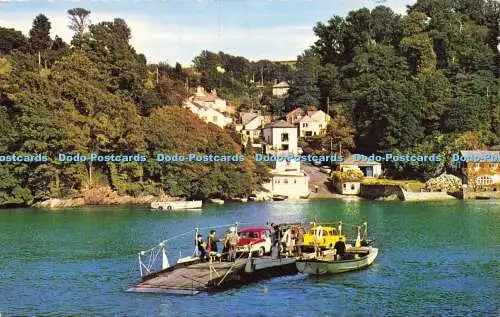 R616458 Bodinnick Ferry Fowey 1963