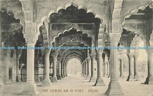 R623403 Dewan Am In Fort Delhi H A Mirza