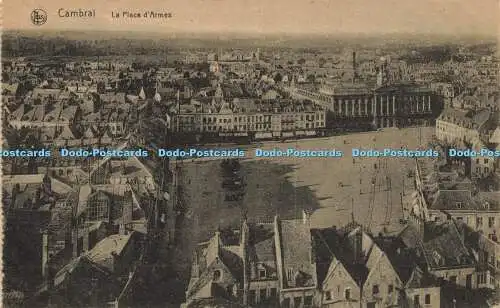 R620998 Nels Cambrai La Place d Armes Phono Photo