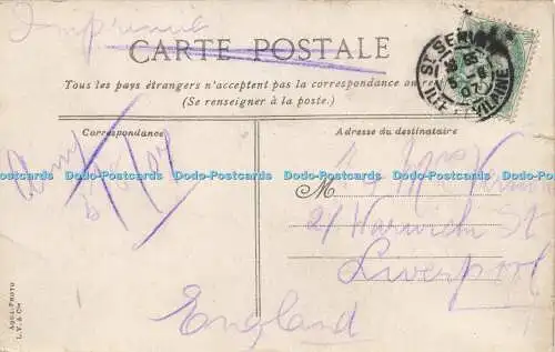 R616496 734 St Servan Vue Generale du Port Solidor Aqua Foto L V 1907