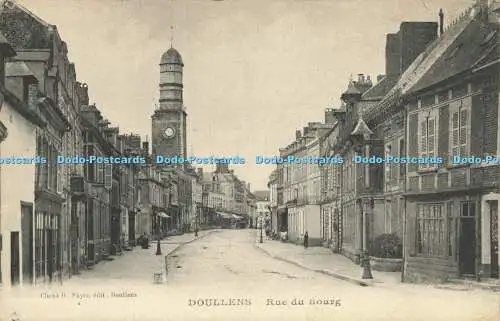 R623415 Doullens Rue du Bourg G Fayez