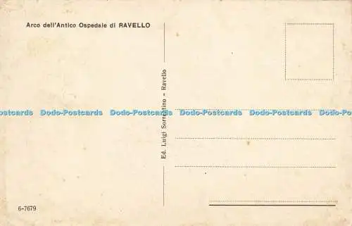 R623429 Arco dell Antico Ospedale di Ravello Ed Luigi Sorrentino