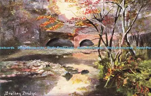 R616541 Brathay Bridge S Hildesheimer Series No 5409 English Lakes Series