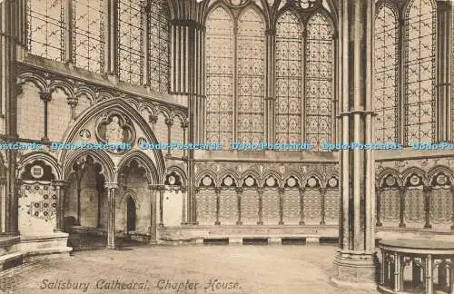 R621055 Salisbury Cathedral Chapter House Friths Serie Nr 19778