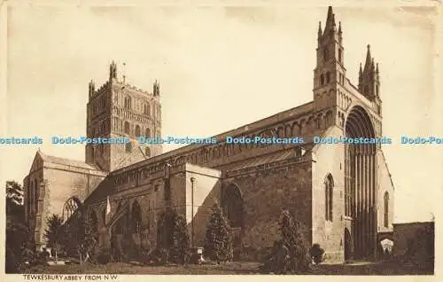 R623473 Tewkesbury Abbey aus N W