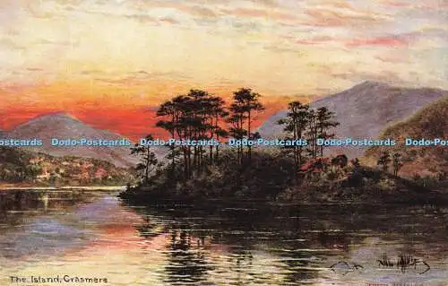 R616562 Island Grasmere S Hildesheimer Series No 5400 English Lakes