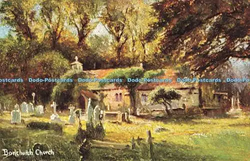 R616604 Bonchurch Church S Hildesheimer Serie Nr. 5383 Isle of Wight