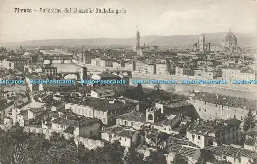 R623541 Firenze Panorama dal Piazzale Michelangiolo STA 8387