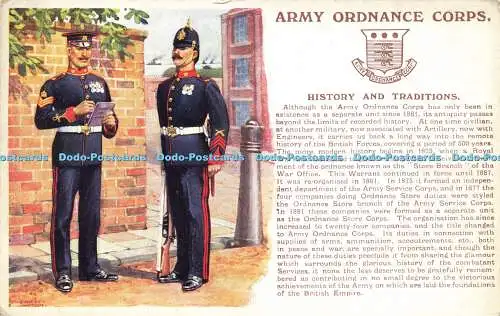 R621136 Army Ordnance Corps Ernest Ibbetson History and Traditions Gale and Pold