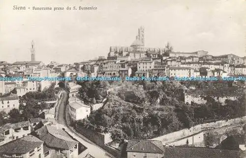 R621168 Siena Panorama preso da S Domenico Edit Ditta Stefano Venturini