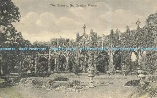 R621177 Screen St Osyths Priory WHS 1914