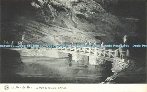 R616678 Nels Grottes de Han Le Pont de la Salle dArmes No 14 S A des Grottes de