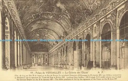 R616686 99 Palais de Versailles La Galerie des Glaces A Papeghin