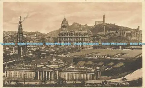 R616689 50952 Edinburgh aus Castle Valentines Serie 1913