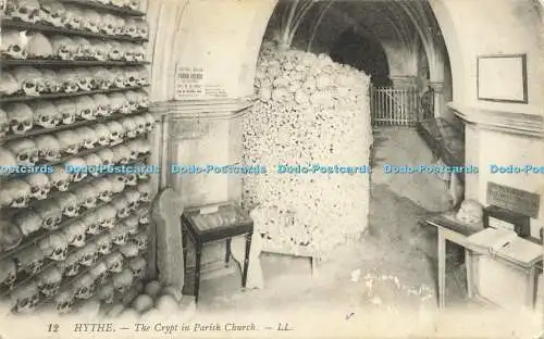 R621218 12 Hythe Crypt in Parish Church LL 1912