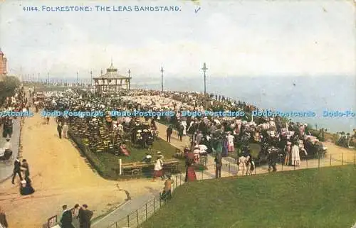 R621221 41144 Folkestone Leas Bandstand Celesque Series Photochrom 1912