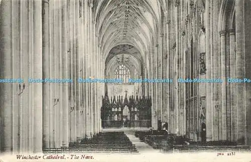 R621242 Winchester Cathedral Nave JWS 1133