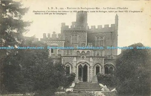 R616747 L D B 292 Environs de Boulogne sur Mer Le Chateau d Hardelot