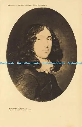 R623691 Andrew Marvell Gemälde National Portrait Gallery B Matthews Bradford