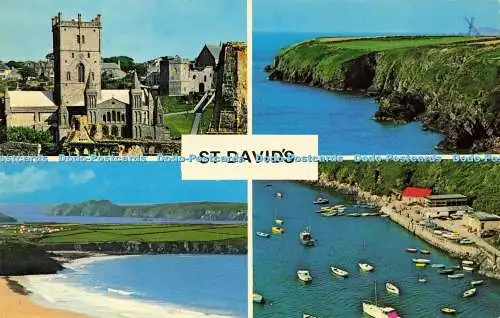 R616789 St Davids Pembs Ty Ddewi Litho Canada N P O Dexter Multi View