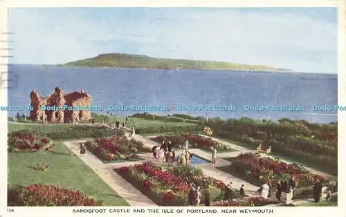 R621348 13A Sandsfoot Castle and Isle of Portland Near Weymouth 1953