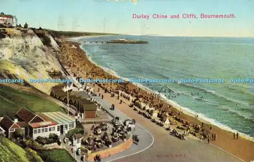 R623808 Durley Chine and Cliffs Bournemouth L M S R 1931