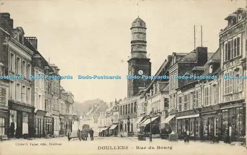 R623813 Doullens Rue du Bourg G Fayez