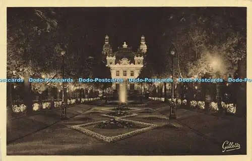 R623814 Cote dAzur Artistique 782 Monte Carlo La nuit Le Casino L Gilletta