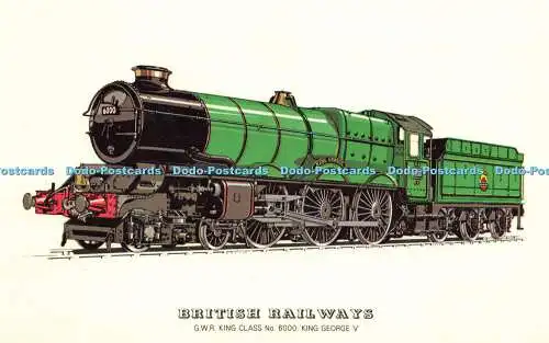 R616939 British Railways G W R King Class No 6000 King George V Prescott Pickup